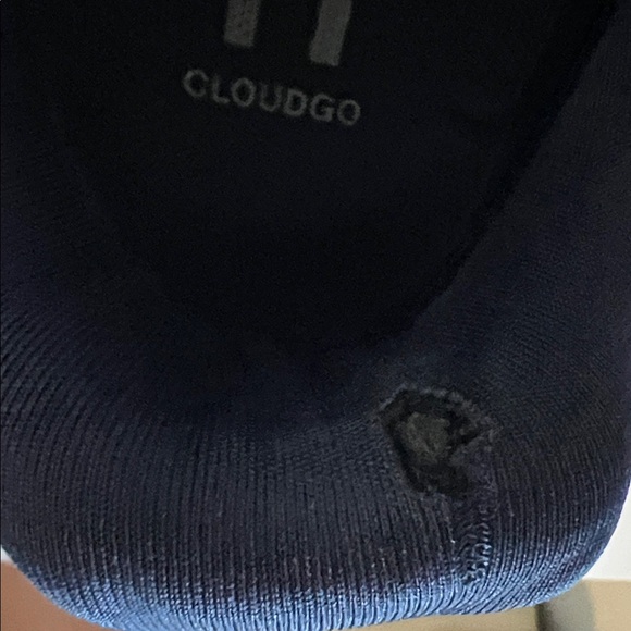 On Running Navy and Orange Athletic Shoes - Picture 7 of 9